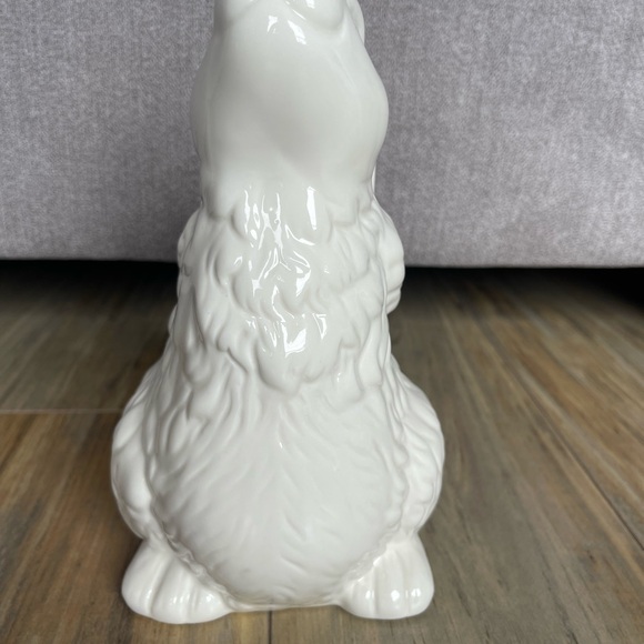 Pier One Easter Ceramic Rabbit White - Picture 3 of 9